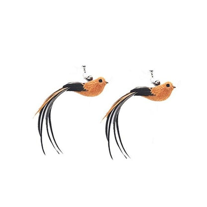 Feather Bird  Stick Toy