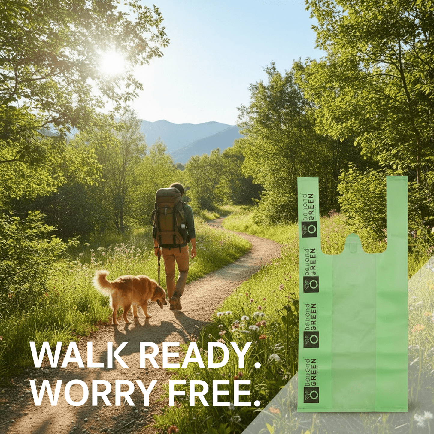 Green Dog Waste Bags