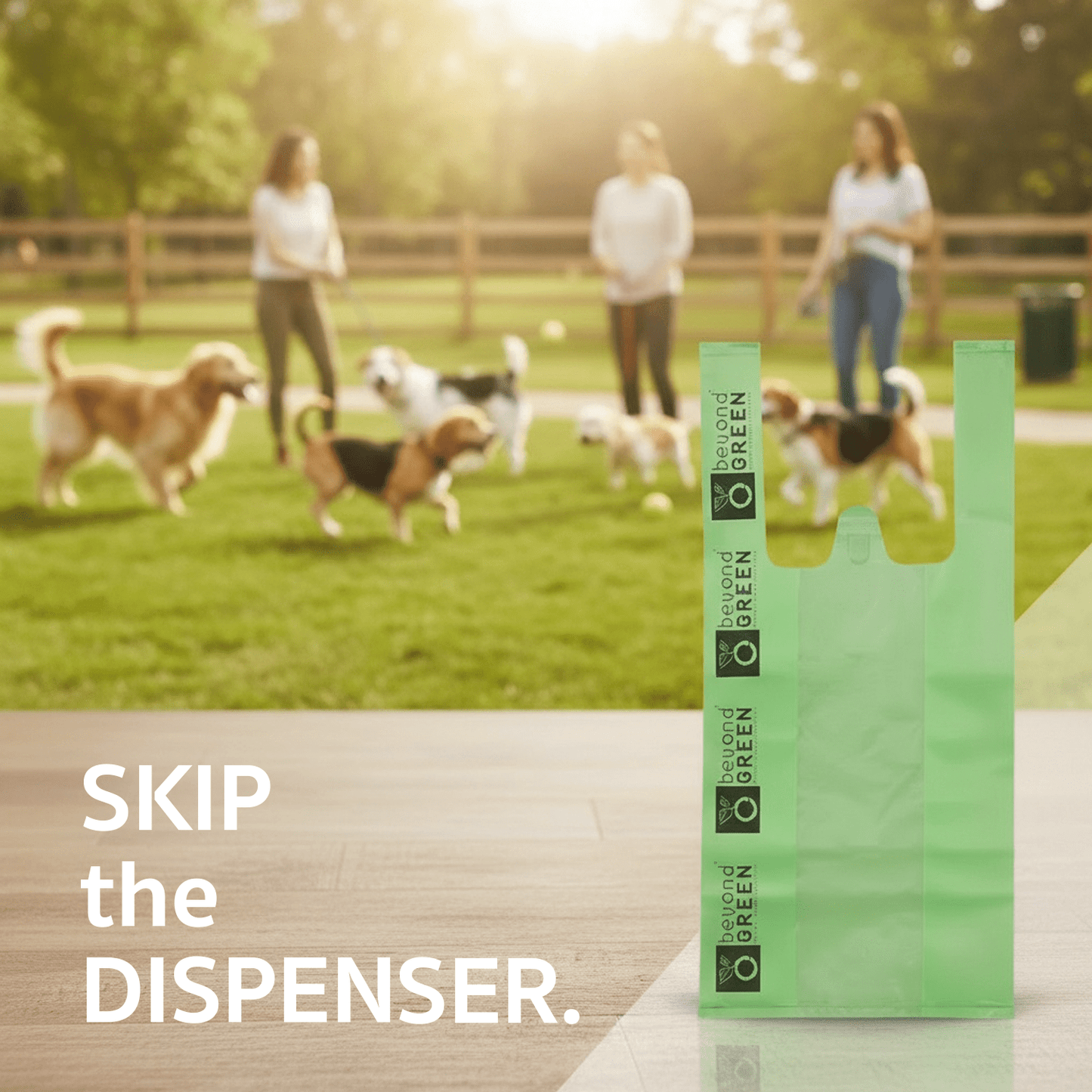 Green Dog Waste Bags