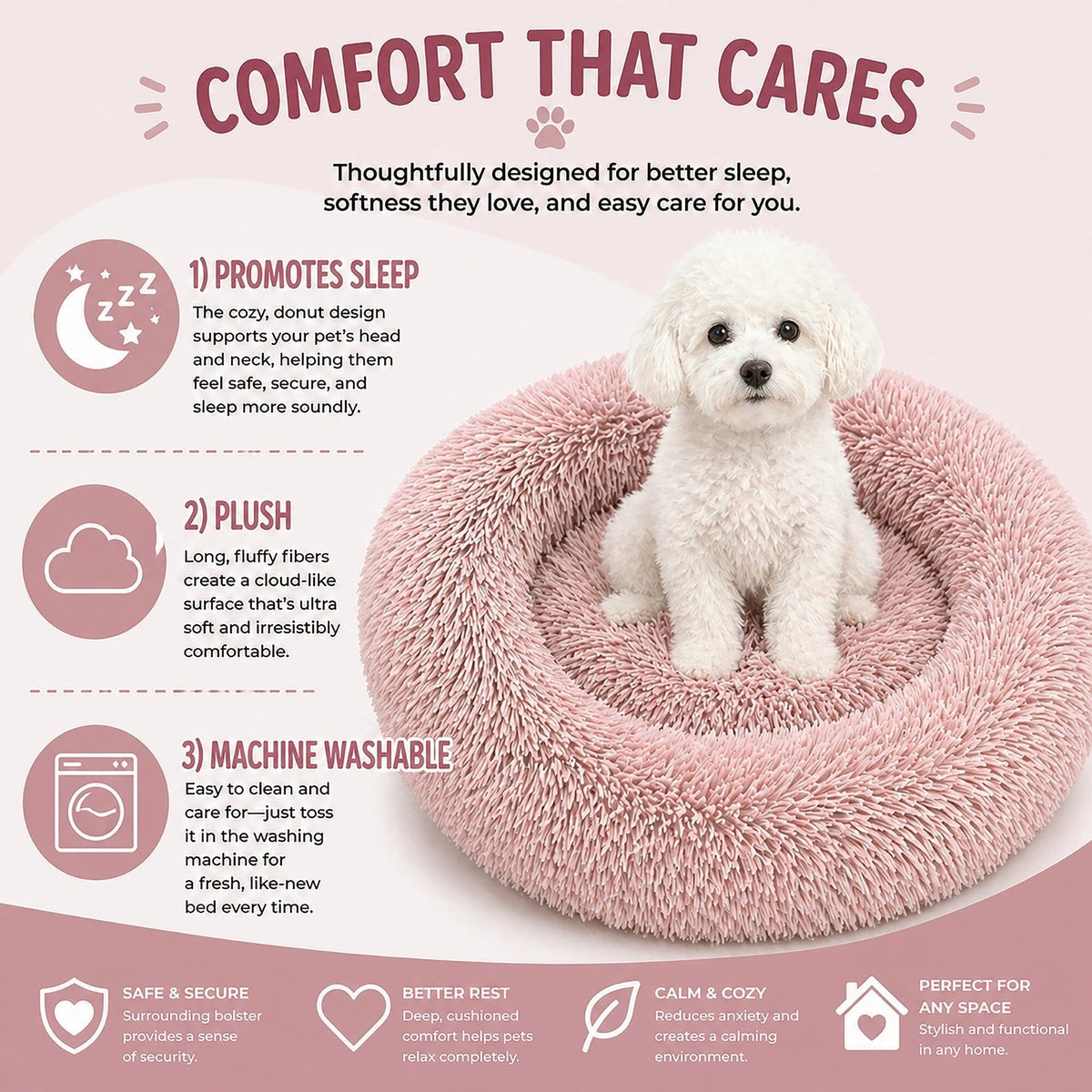 Plush Pet Bed