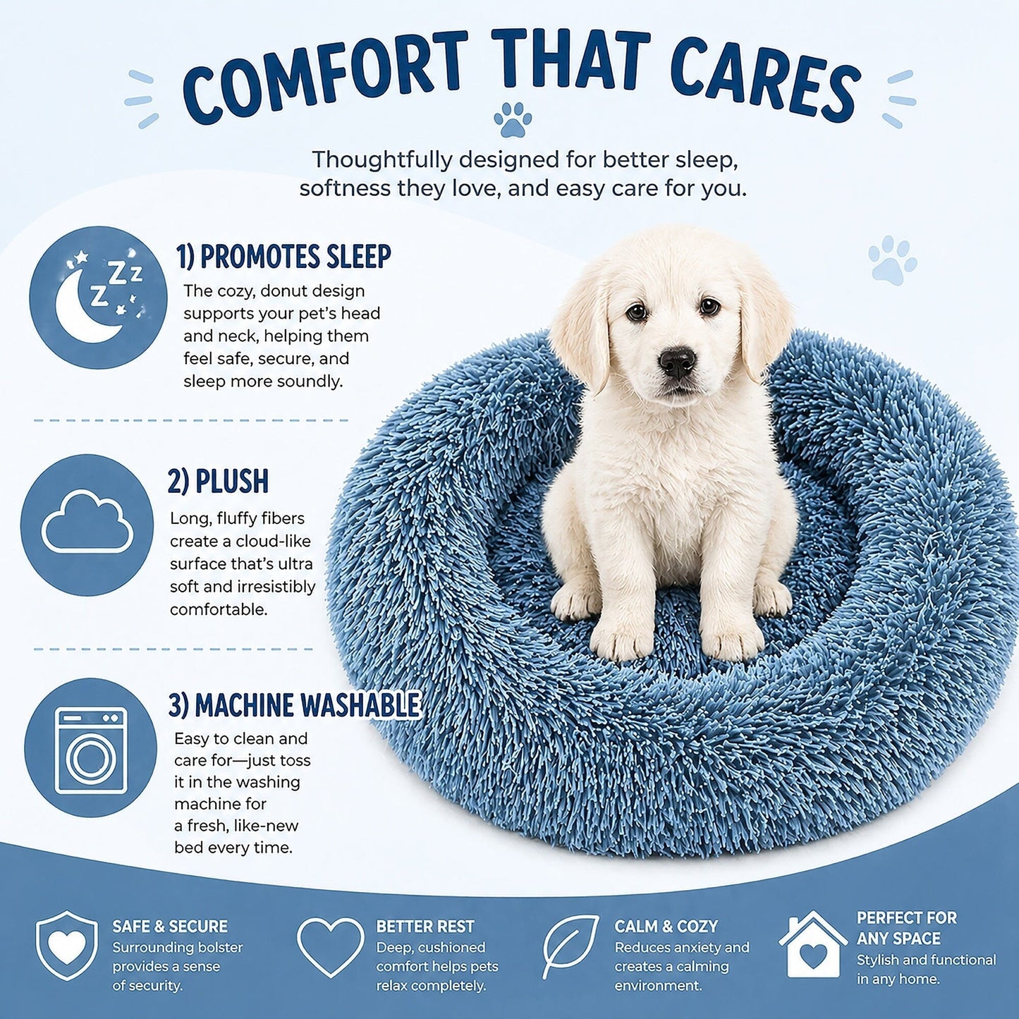 Plush Pet Bed
