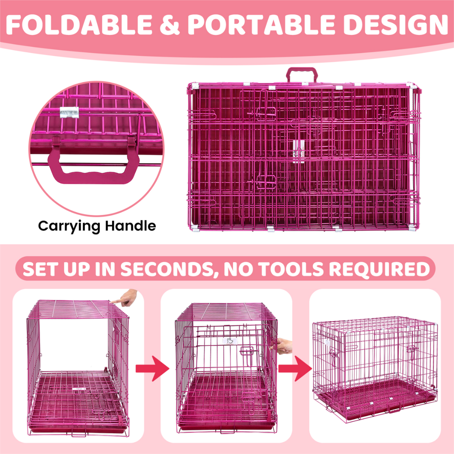 Collapsible Dog Crate