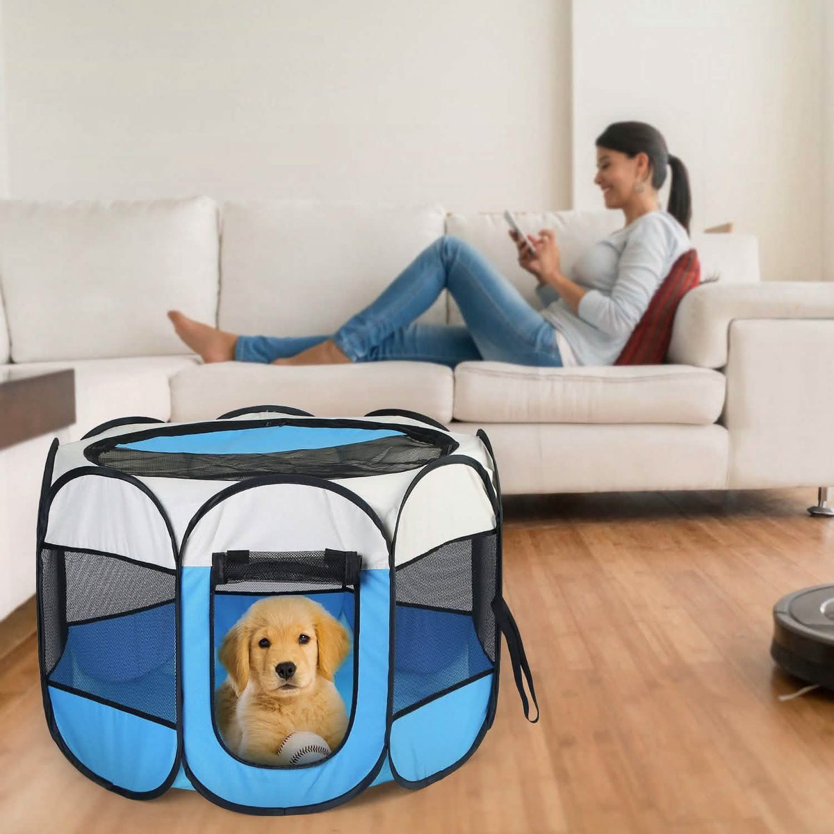 Foldable Pet Playpen