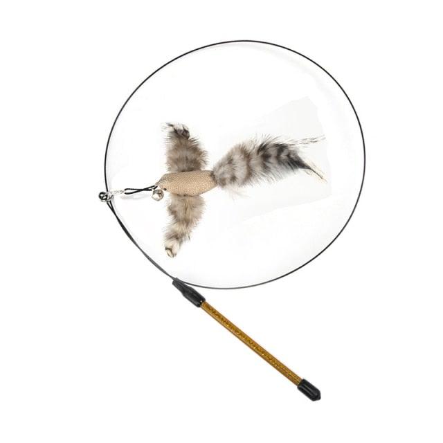Feather Bird  Stick Toy