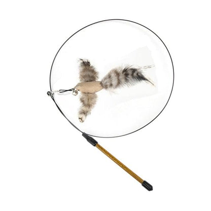 Feather Bird  Stick Toy