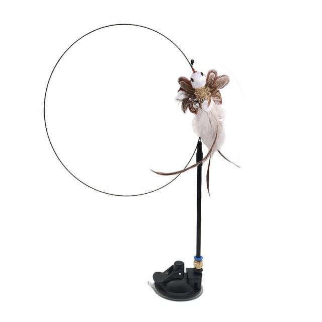 Feather Bird  Stick Toy
