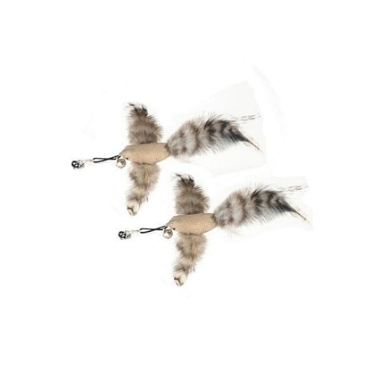 Feather Bird  Stick Toy