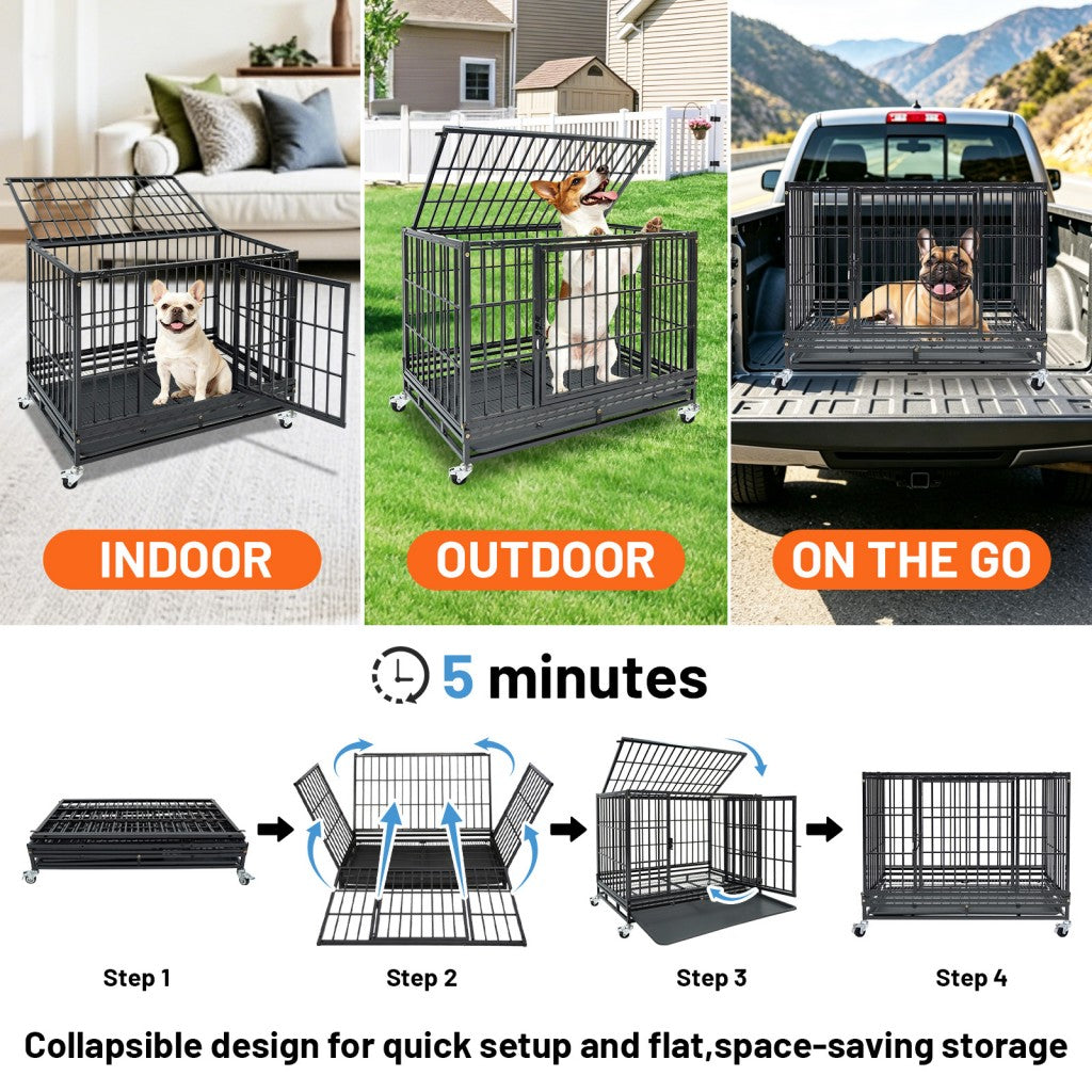 Heavy Duty Dog Kennel