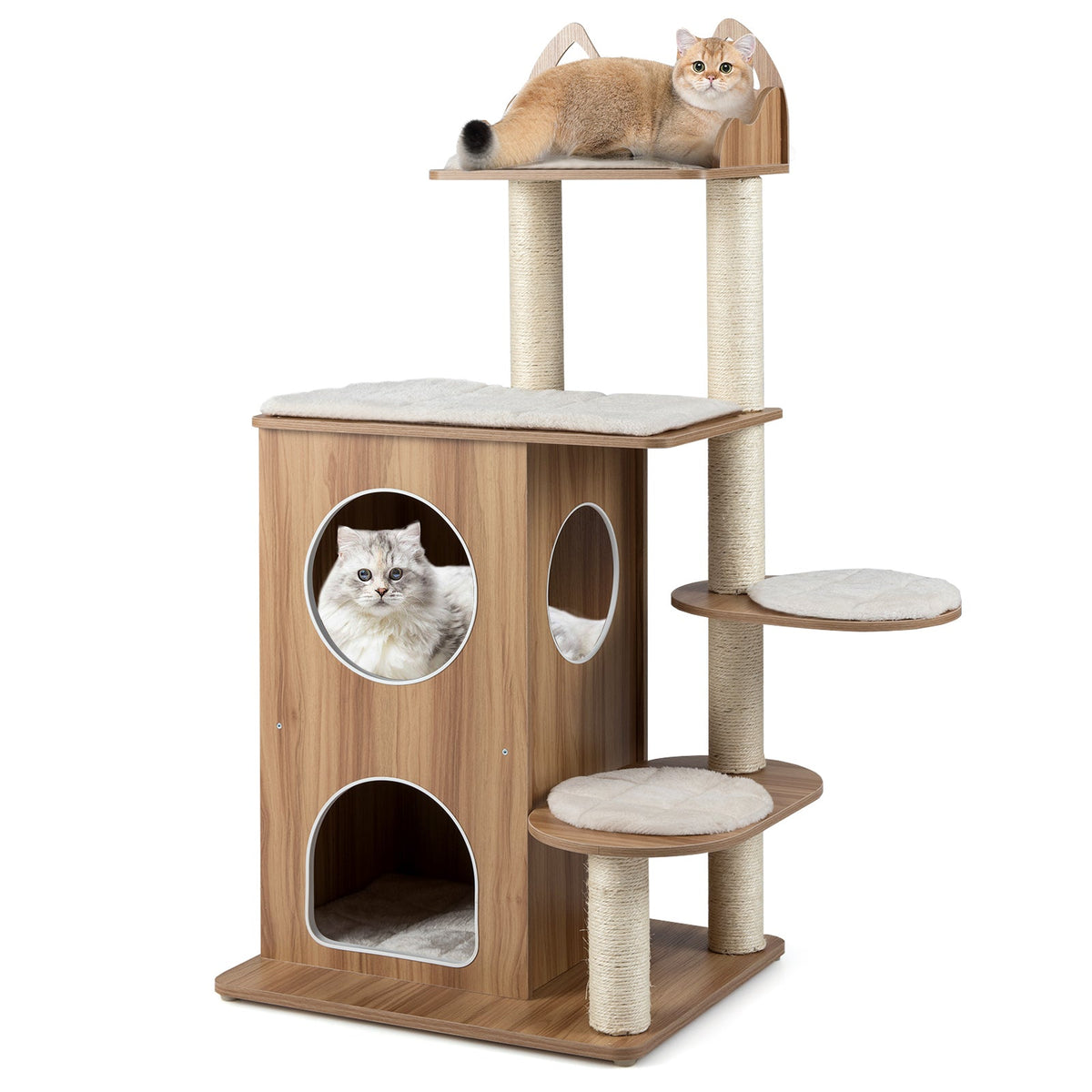 Wooden Cat Tree