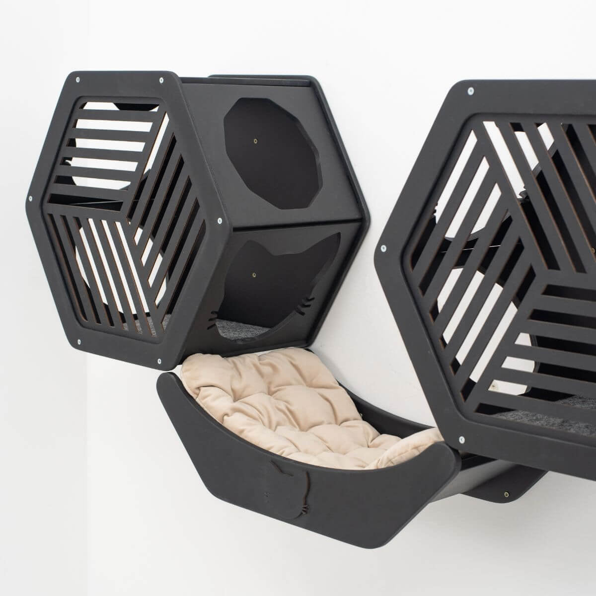 Cat Bed Black