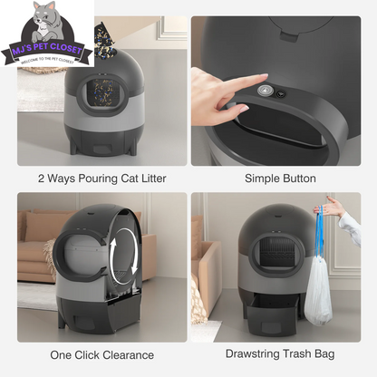Self-Cleaning Cat Litter Box