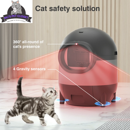 Self-Cleaning Cat Litter Box