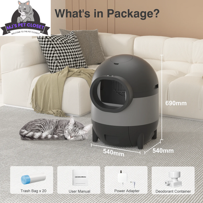 Self-Cleaning Cat Litter Box