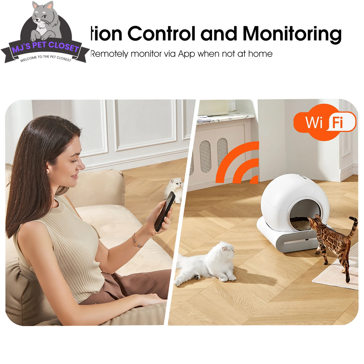 Self-Cleaning Litter Box