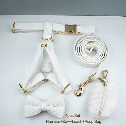 White Corduroy Set